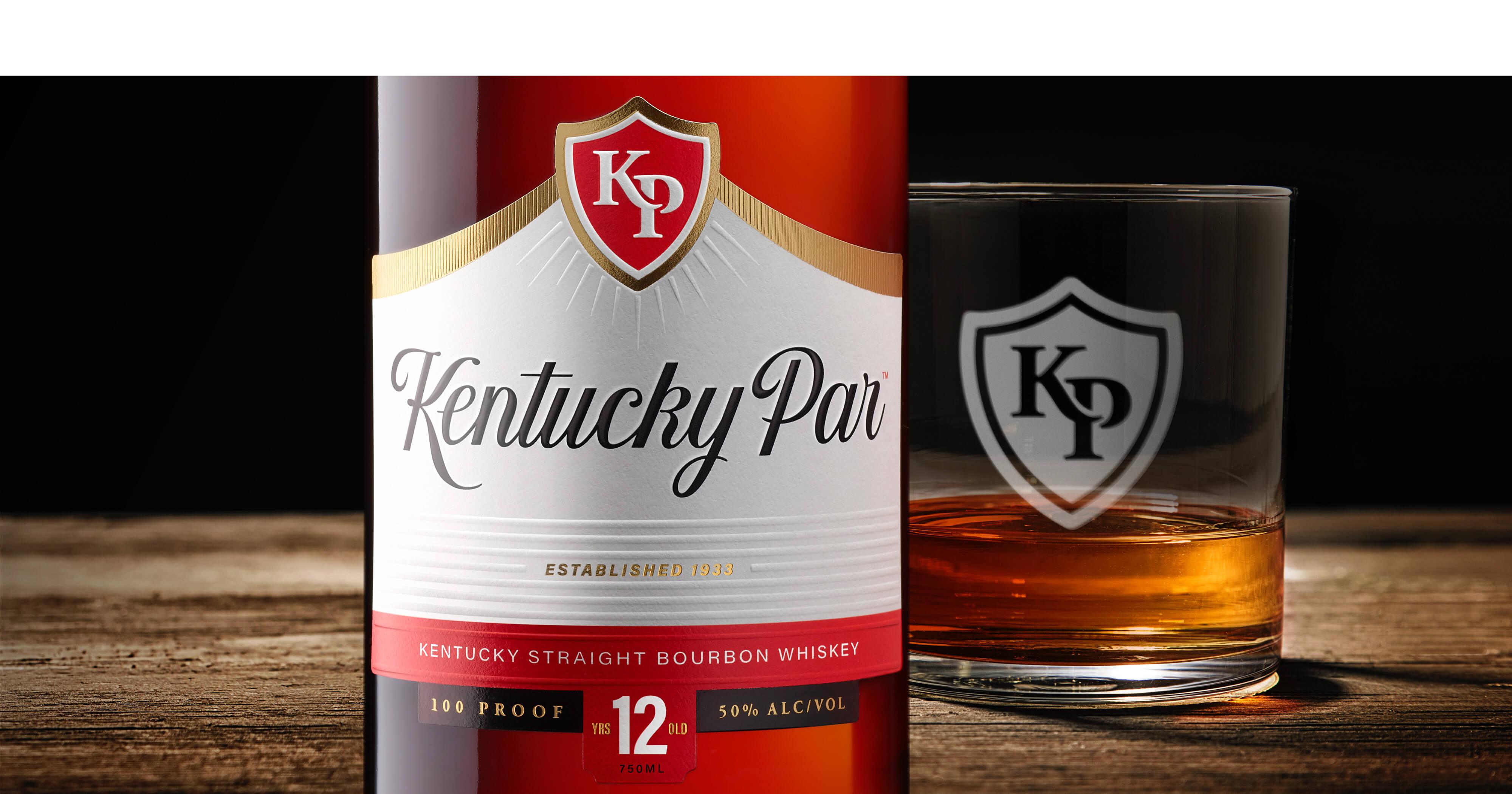Kentucky Par label and glass image