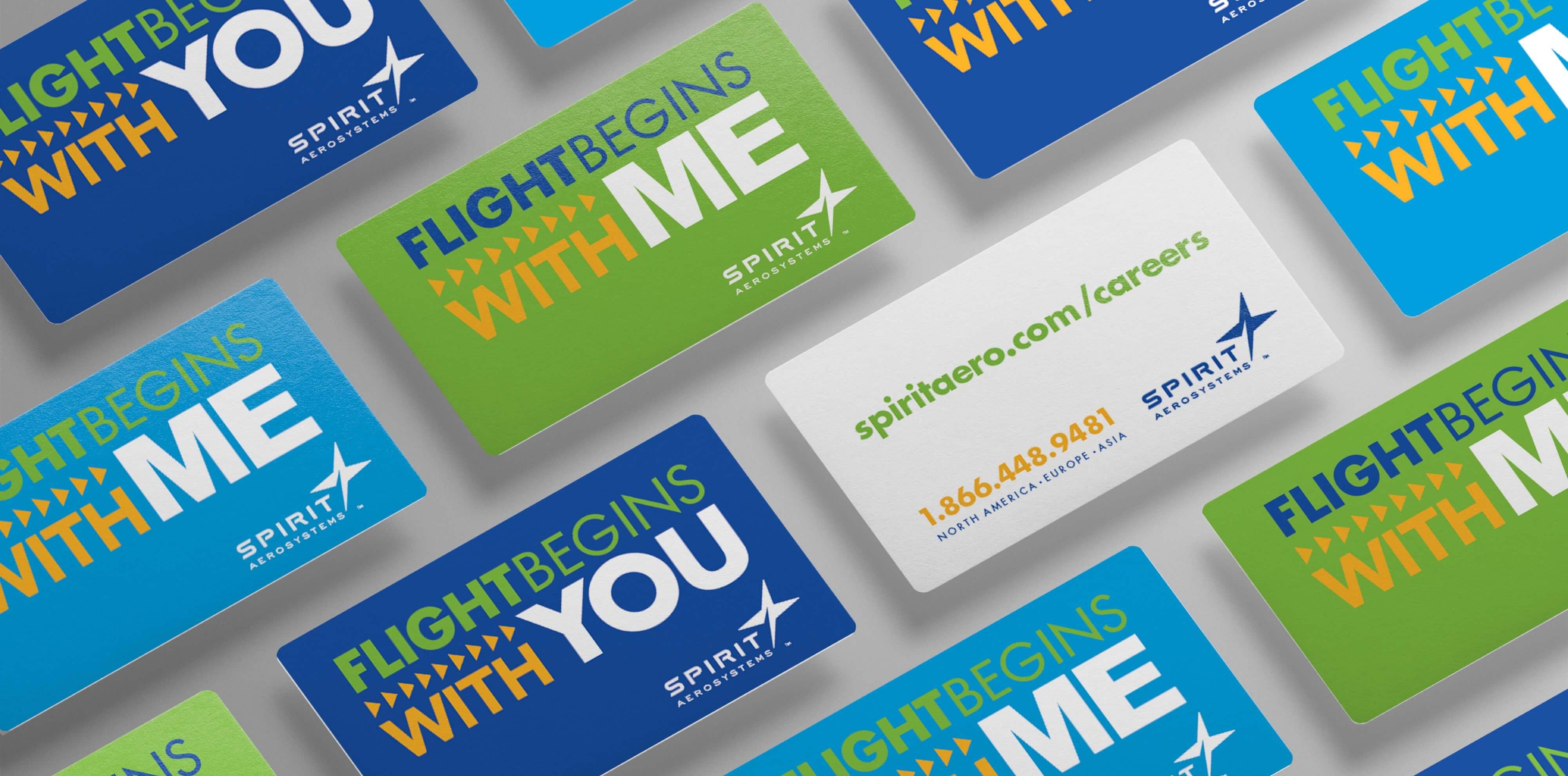Spirit Aerosystems business cards image