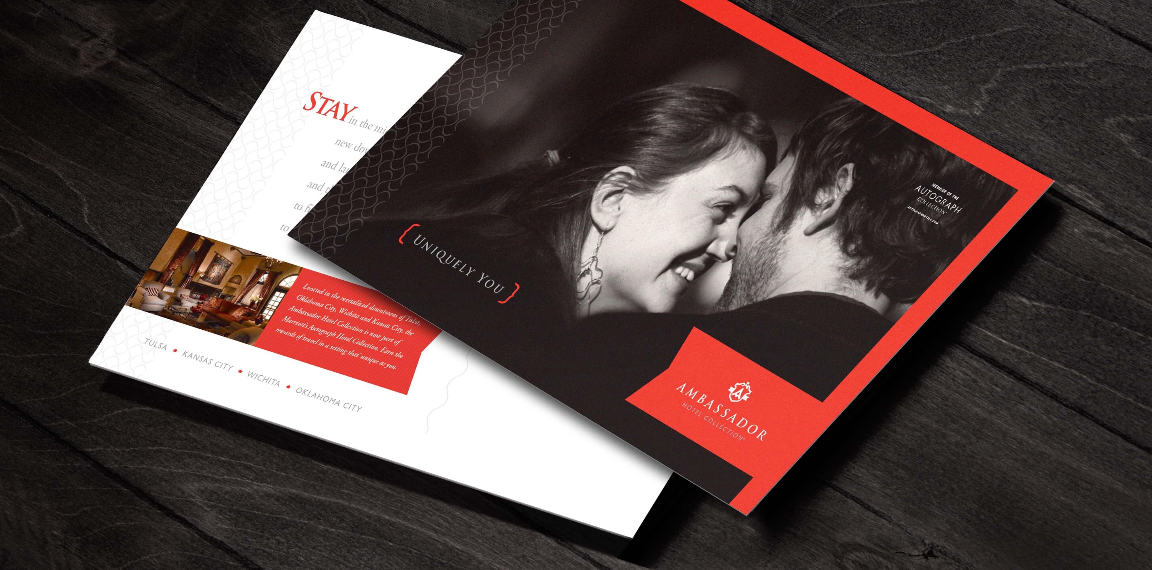 Ambassador Hotels branded booklet image
