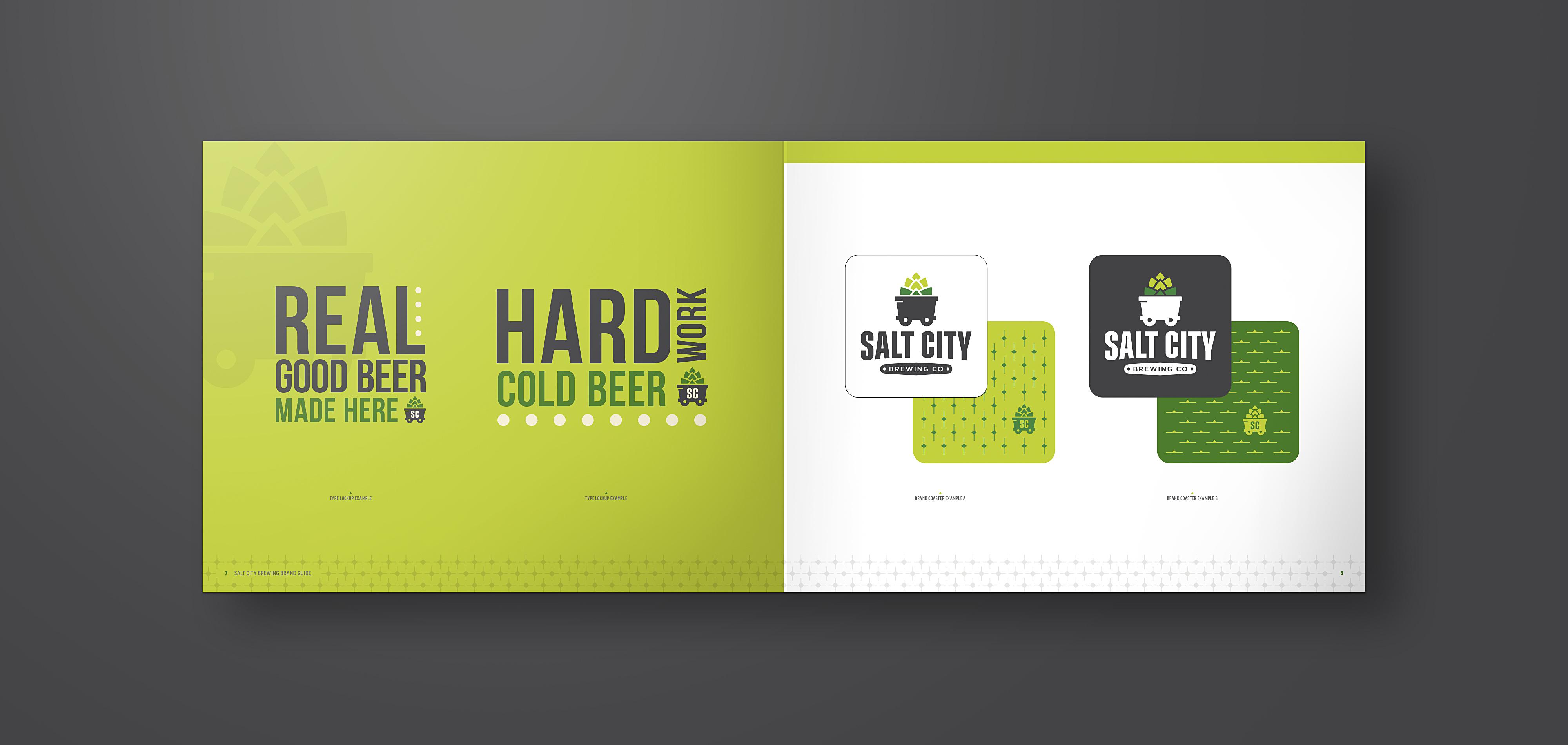 Salt City Brewing brand guide image